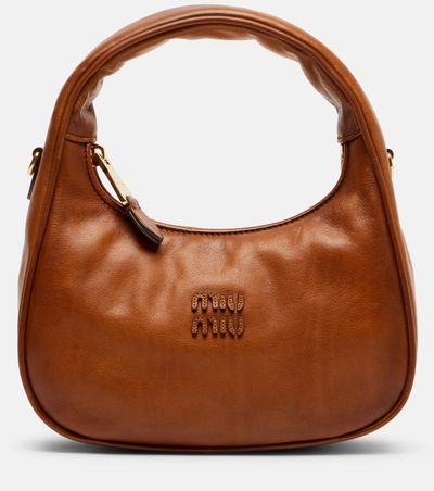 Miu Miu Miu Miu Wander leather shoulder bag
