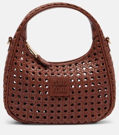 Miu Miu Miu Miu Wander leather top-handle bag