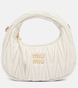 Miu Miu Miu Miu Wander Mini matelassé leather shoulder bag