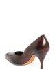 Miu Miu Miu Miu Waxed Calfskin Pointy Toe Pump - 2