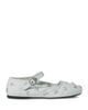 Miu Miu Miu Miu Women's Crystal Embellished Mary Jane Ballerinas - 1