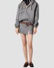 Miu Miu Miu Miu Women's Double Cashmere and Wool Hoodie Jacket - 2