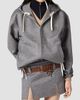 Miu Miu Miu Miu Women's Double Cashmere and Wool Hoodie Jacket - 3