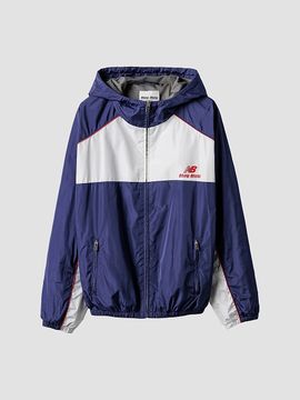 Miu Miu Miu Miu Women's New Balance x Miu Miu with Coco Gauff Technical Poplin Hoodie Jacket