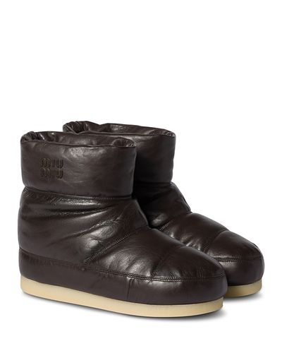 Miu Miu Miu Miu Women's Padded Boots