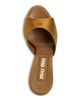 Miu Miu Miu Miu Women's Satin Slide Sandals - 5