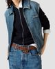 Miu Miu Miu Miu Women's Washed Denim Vest - 3