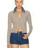 Miu Miu Miu Miu Wool Cashmere Chambray Cardigan - 1