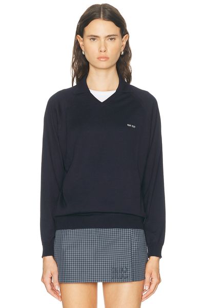 Miu Miu Miu Miu Wool F.14 Sweater