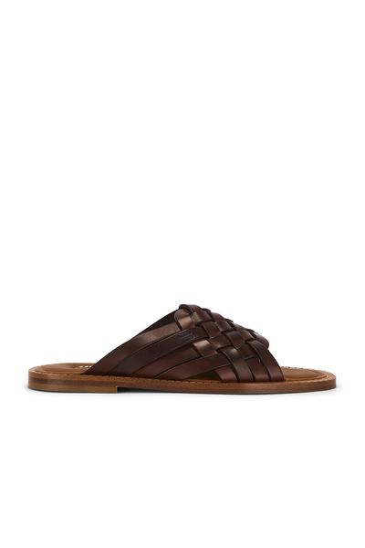 Miu Miu Miu Miu Woven Flat Sandal