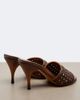 Miu Miu Miu Miu Woven leather mules - 3