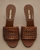 Miu Miu Miu Miu Woven leather mules - 6