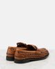 Miu Miu Miu Miu Woven leather penny loafers - 3