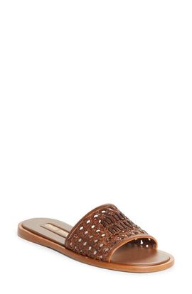 Miu Miu Miu Miu Woven Slide Sandal