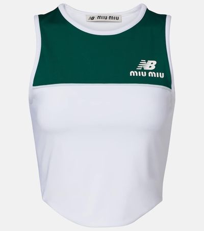 Miu Miu Miu Miu x New Balance jersey tank top