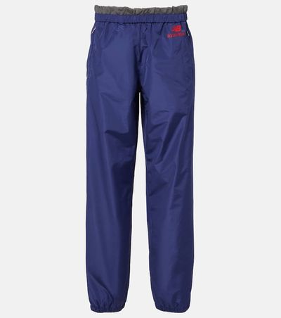 Miu Miu Miu Miu x New Balance poplin track pants