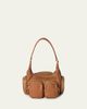 Miu Miu Pocket Nappa Leather Shoulder Bag - 3