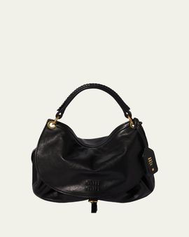 Miu Miu Rendez-Vous Nappa Leather Top-Handle Bag