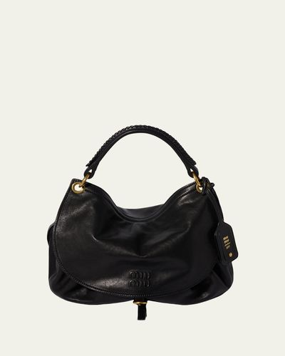 Miu Miu Rendez-Vous Nappa Leather Top-Handle Bag