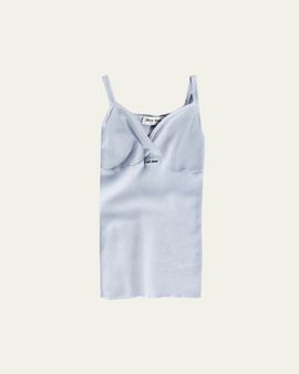 Miu Miu Rib Knit Cami Top