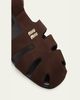 Miu Miu Ruched Suede Fisherman Sandals - 3