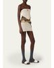 Miu Miu Strapless Crochet Knit Bandana Top - 2
