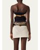 Miu Miu Strapless Crochet Knit Bandana Top - 3