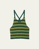 Miu Miu Striped Knit Strappy Backless Tank Top - 1