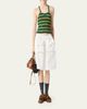 Miu Miu Striped Knit Strappy Backless Tank Top - 2
