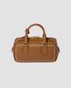 Miu Miu Women's Arcadie Studded Leather Top Handle Bag - 5