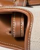Miu Miu Women's Aventure Canvas and Leather Shoulder Bag - 5