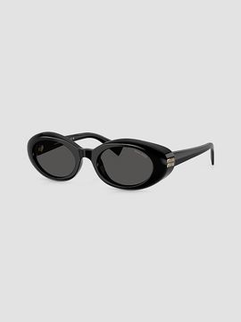 Miu Miu Women's B09SF Oval Sunglasses