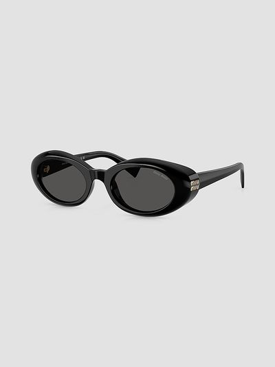 Miu Miu Women's B09SF Oval Sunglasses