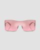 Miu Miu Women's B53S Rectangular Shield Sunglasses - 2