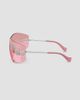 Miu Miu Women's B53S Rectangular Shield Sunglasses - 3