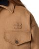 Miu Miu Women's Bonded Camel Hair Blouson Jacket - 6