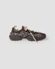 Miu Miu Women's Bubble Embroidered Technical Fabric and Suede Sneakers - 1