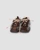 Miu Miu Women's Bubble Embroidered Technical Fabric and Suede Sneakers - 3