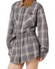 Miu Miu Women's Checked Flannel Shirt - 2