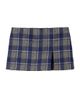 Miu Miu Women's Checked Miniskirt - 1