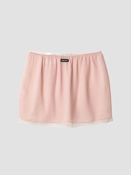 Miu Miu Women's Chiffon Mini Skirt