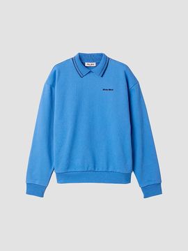 Miu Miu Women's Cotton Fleece Sweatshirt