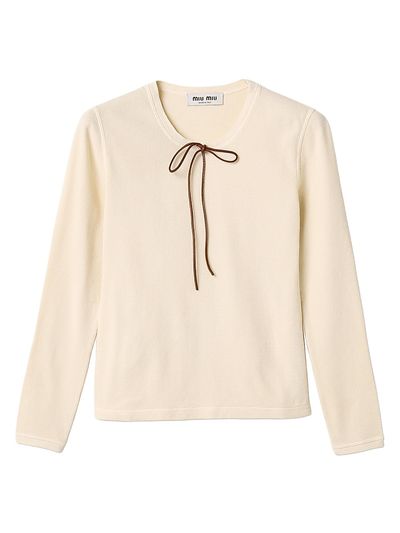Miu Miu Women's Cotton T-Shirt