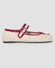 Miu Miu Women's Crochet Ballerinas - 1