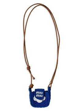 Miu Miu Women's Crochet Earbud Pouch