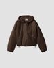 Miu Miu Women's Cropped Ripstop Down Jacket - 1