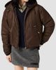 Miu Miu Women's Cropped Ripstop Down Jacket - 2