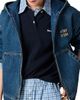 Miu Miu Women's Denim Hoodie Jacket - 4