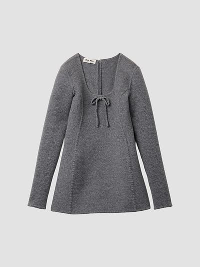 Miu Miu Women's Double Wool Dress
