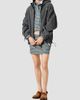 Miu Miu Women's Fleece Zippered Hoodie Jacket - 2